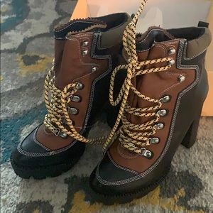 Public desire Dakota Lace up hiker boots